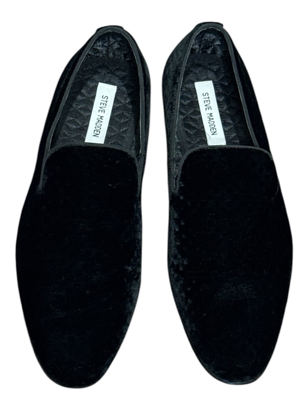 Steve Madden Rettico Smoking Slippers Velvet Loafers Men’s 11.5 Orig $80